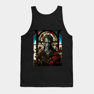 Stained Glass Undead Priest Tank Top